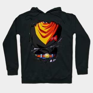 Android 17 Chest Dragon Ball Super Hoodie